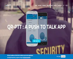 QR-PTT website