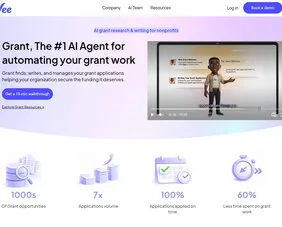 Vee Grant AI grant writing agent